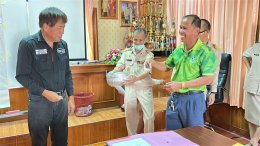 ภาพบรรยากาศวันแรกของการเปิดรับสมัครรับเลือกตั้งสมาชิกสภาเทศบาลและนายกเทศมนตรีตำบลท่าเชียงทอง