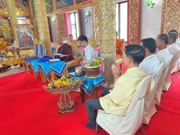 ร่วมงานทำบุญประเพณีสรงน้ำอัฐิธาตุครูบาเจ้าสุข ชาตสุโข และสุวรรณเจดีย์ศรีป่าชางน้อย