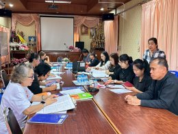 เป็นประธานในการประชุมกองทุนสวัสดิการชุมชน ประจำเดือน ธันวาคม 2568