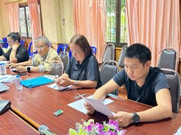 เป็นประธานในการประชุมกองทุนสวัสดิการชุมชน ประจำเดือน ธันวาคม 2568