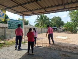 ลงพื้นที่สำรวจความเรียบร้อยการดำเนินการจัดทำโครงการก่อสร้างระบบระบายน้ำ ด้วยการวางท่อระบายน้ำคอนกรีตเสริมเหล็ก บ้านสันมะโก หมู่ที่ 4