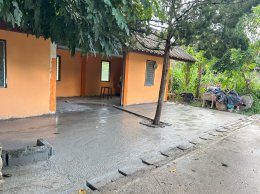 ลงพื้นที่ตรวจเยี่ยมหน้างานโครงการปรับปรุงซ่อมแซมอาคารจัดเก็บอุปกรณ์ภายในหมู่บ้าน หมู่ที่ 9