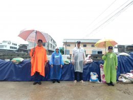 ลงพื้นที่ติดตามสถานการณ์น้ำในแม่น้ำกวง ลำน้ำทา เนื่องจากเกิดสถานการณ์อุทกภัยจากฝนตกหนักถึงหนักมากในพื้นที่
