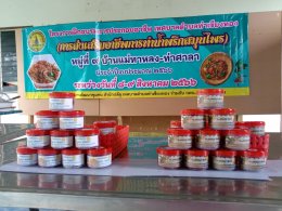 โครงฝึกอบรมการประกอบอาชีพ เทศบาลตำบลท่าเชียงทอง อ.เมือง จ.ลำพูน ในการส่งเสริมอาชีพการทำน้ำพริกสมุนไพร หมู่ที่ 9 บ้านแม่ทาหลง-ท่าศาลา ประจำปี 2566