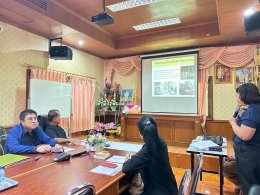  เข้าร่วมประชุม ปรึกษาหารือการดำเนินงานด้านวัฒนธรรมในเขตเทศบาลตำบลท่าเชียงทอง