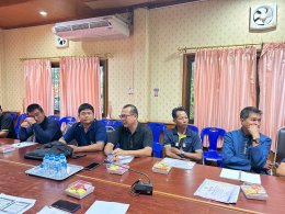  เข้าร่วมประชุม ปรึกษาหารือการดำเนินงานด้านวัฒนธรรมในเขตเทศบาลตำบลท่าเชียงทอง