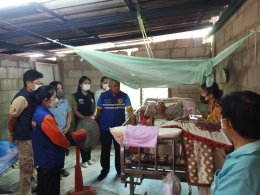 การประชุมติดตามการดำเนินโครงการอำเภอบำบัดทุกข์ บำรุงสุข แบบบรูณาการอย่างยั่งยืนอำเภอเมืองลำพูน ณ วัดป่าซางน้อย ตำบลบ้านแป้น