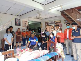 การประชุมติดตามการดำเนินโครงการอำเภอบำบัดทุกข์ บำรุงสุข แบบบรูณาการอย่างยั่งยืนอำเภอเมืองลำพูน ณ วัดป่าซางน้อย ตำบลบ้านแป้น