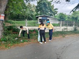 จัด"กิจกรรมปรับปรุงภูมิทัศน์ ตัดกิ่งไม้ที่บดบังทัศนะวิสัย จุดเสี่ยงอุบัติเหตุ ในเขตพื้นที่เทศบาลตำบลท่าเชียงทอง"