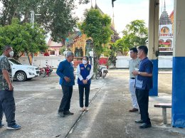 ได้ต้อนรับนายสมาน กองแก้ว นายอำเภอเมืองลำพูน ในการลงพื้นที่มอบถุงยังชีพและให้กำลังใจราษฎรผู้ที่ได้รับผลกระทบจากอุทกภัยฝนตกหนักในช่วงที่ผ่าน