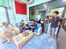 ให้การต้อนรับผู้แทนสมาชิกสภาผู้แทนราษฎร นายวิทวิสิทธิ์ ปันสวนปลูก สมาชิกสภาผู้แทนราษฏร จังหวัดลำพูน เขต 1 ในการประสานงานการขอรับสนับสนุนงบประมาณโครงการก่อสร้างเขื่อนป้องกันตลิ่งเรียบริมน้ำกวงบ้านสันมะกรูด หมู่ที่ 2 