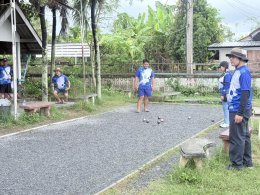  มอบน้ำดื่มเพื่อสนับสนุนงานแข่งขันเปตองประเพณี ครั้งที่ 1