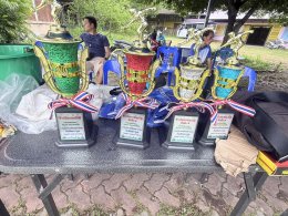  มอบน้ำดื่มเพื่อสนับสนุนงานแข่งขันเปตองประเพณี ครั้งที่ 1