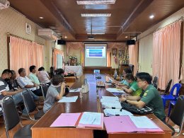 จัดประชุมเพื่อชี้แจงข้อกฎหมายระเบียบเกี่ยวกับการรับสมัครเลือกตั้ง สมาชิกสภาเทศบาลและนายกเทศมนตรี และเจ้าหน้าที่ที่เกี่ยวข้อง