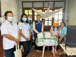 ลงพื้นที่มอบผ้าอ้อมผู้ใหญ่ ตามโครงการสนับสนุนผ้าอ้อมผู้ใหญ่สำหรับบุคคลที่มีภาวะพึ่งพิง และบุคคลที่มีภาวะปัญหาการกลั้นปัสสาวะหรืออุจจาระไม่ได้ ปีงบประมาณ 2566