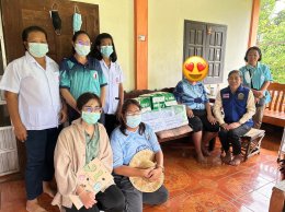 ลงพื้นที่มอบผ้าอ้อมผู้ใหญ่ ตามโครงการสนับสนุนผ้าอ้อมผู้ใหญ่สำหรับบุคคลที่มีภาวะพึ่งพิง และบุคคลที่มีภาวะปัญหาการกลั้นปัสสาวะหรืออุจจาระไม่ได้ ปีงบประมาณ 2566