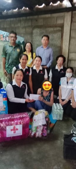 ลงพื้นที่ให้ความช่วยเหลือผู้ยากไร้และด้อยโอกาส ในเขตพื้นที่เทศบาลตำบลท่าเชียงทอง