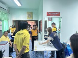 ประชุมประจำเดือนสิงหาคม 2568และตรวจสารเสพติดบุคลากรในสังกัด