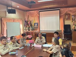 ประชุมประจำเดือนสิงหาคม 2568และตรวจสารเสพติดบุคลากรในสังกัด