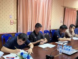 โครงการเสริมศักยภาพชุมชนท้องถิ่น สร้างวิถีใหม่ สู่อำเภอขับขี่ปลอดภัย กิจกรรม ปรับปรุงภูมิทัศน์ ตัดกิ่งไม้ที่บดบังทัศนะวิสัย จุดเสี่ยงอุบัติเหตุ