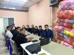 เข้าร่วมการประชุม conference (zoom) กับสำนักหลักประกันสุขภาพเขต1 จ.เชียงใหม่