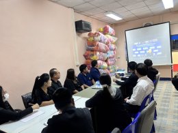 เข้าร่วมการประชุม conference (zoom) กับสำนักหลักประกันสุขภาพเขต1 จ.เชียงใหม่