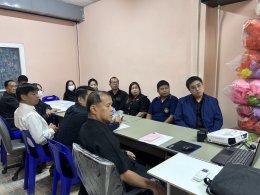 เข้าร่วมการประชุม conference (zoom) กับสำนักหลักประกันสุขภาพเขต1 จ.เชียงใหม่