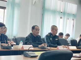 เข้าร่วมประชุมคณะกรรมการศูนย์ปฏิบัติการป้องกันและปราบปรามยาเสพติดอำเภอเมืองลำพูน (ศป.ปส.อ.เมืองลำพูน) ครั้งที่11/2568