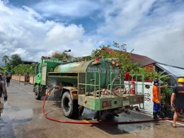  ออกเหตุดับไฟไหม้บ้านเรือนประชาชน เขตพื้นที่เทศบาลตำบลป่าซาง