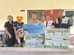 ลงพื้นที่มอบผ้าอ้อมผู้ใหญ่ให้แก่ผู้สูงอายุที่มีภาวะพึ่งพิงในเขตพื้นที่เทศบาลตำบลท่าเชียงทอง