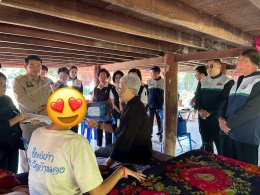 การลงพื้นที่เยี่ยมบ้านผู้พิการทางสติปัญญาในเขตเทศบาลตำบลท่าเชียงทอง อำเภอเมืองลำพูน จังหวัดลำพูน