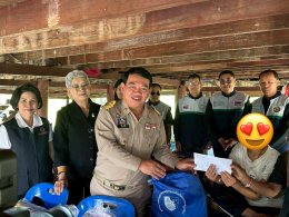 การลงพื้นที่เยี่ยมบ้านผู้พิการทางสติปัญญาในเขตเทศบาลตำบลท่าเชียงทอง อำเภอเมืองลำพูน จังหวัดลำพูน