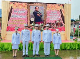 พิธีวางพวงมาลาถวายเพื่อสักการะพระบรมฉายาลักษณ์พระบาทสมเด็จพระจุลจอมเกล้าเจ้าอยู่หัวเนื่องในวันปิยมหาราช 23 ตุลาคม 2566