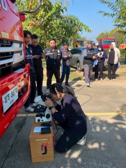 เข้าร่วมประเมินประสิทธิภาพเครื่องพ่นสารเคมี ตามหนังสือศูนย์ควบคุมโรคติดต่อนำโดยแมลงที่ 1.4 เชียงใหม่