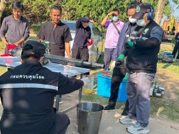 เข้าร่วมประเมินประสิทธิภาพเครื่องพ่นสารเคมี ตามหนังสือศูนย์ควบคุมโรคติดต่อนำโดยแมลงที่ 1.4 เชียงใหม่