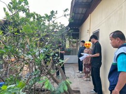 ลงพื้นที่สำรวจข้อมูลผู้ที่ได้รับคัดเลือกเพื่อรับการปรับสภาพแวดล้อมและสิ่งอำนวยความสะดวกสำหรับผู้สูงอายุให้เหมาะสมและปลอดภัยประจำปีงบประมาณ 2569