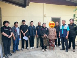 ลงพื้นที่สำรวจข้อมูลผู้ที่ได้รับคัดเลือกเพื่อรับการปรับสภาพแวดล้อมและสิ่งอำนวยความสะดวกสำหรับผู้สูงอายุให้เหมาะสมและปลอดภัยประจำปีงบประมาณ 2569