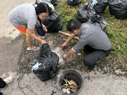 เทศบาลตำบลท่าเชียงทอง ได้จัดกิจกรรมรณรงค์คัดแยกขยะงานบุญและงานขาวดำในเขตพื้นที่เทศบาลตำบลท่าเชียงทอง ประจำปีงบประมาณ 2569