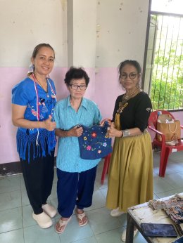 โครงการฝึกอบรมส่งเสริมอาชีพสำหรับประชาชนและผู้พิการประจำปีงบประมาณ พ.ศ. 2569 "ส่งเสริมอาชีพการปักผ้าด้วยมือ ระยะสั้น หมู่ที่ 2 