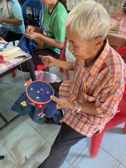 โครงการฝึกอบรมส่งเสริมอาชีพสำหรับประชาชนและผู้พิการประจำปีงบประมาณ พ.ศ. 2569 "ส่งเสริมอาชีพการปักผ้าด้วยมือ ระยะสั้น หมู่ที่ 2 