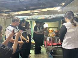 ลงพื้นที่เยี่ยมผู้ป่วย ผู้พิการ ผู้ยากไร้ ผู้ด้อยโอกาส และผู้ประสบปัญหาทางสังคม ในพื้นที่เทศบาลตำบลท่าเชียงทอง