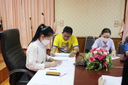 ประชุมจัดทำแผนชุมชนกองทุนหลักประกันสุขภาพระดับท้องถิ่นหรือพื้นที่ เทศบาลตำบลท่าเชียงทอง