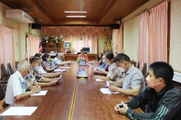 ประชุมวางแผนการดำเนินกิจกรรมชมรมผู้สูงอายุในปีงบประมาณ 2567