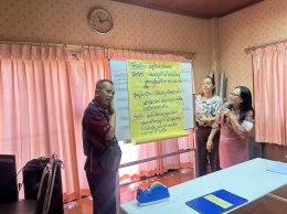 ประชุมวางแผนการดำเนินกิจกรรมชมรมผู้สูงอายุในปีงบประมาณ 2567