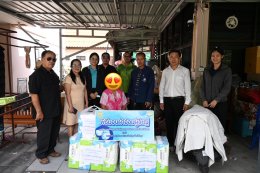 ลงพื้นที่มอบผ้าอ้อมผู้ใหญ่ให้แก่ผู้สูงอายุที่มีภาวะพึ่งพิงในเขตพื้นที่เทศบาลตำบลท่าเชียงทอง