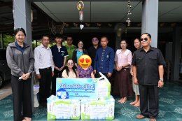 ลงพื้นที่มอบผ้าอ้อมผู้ใหญ่ให้แก่ผู้สูงอายุที่มีภาวะพึ่งพิงในเขตพื้นที่เทศบาลตำบลท่าเชียงทอง