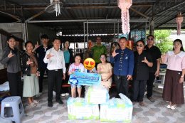 ลงพื้นที่มอบผ้าอ้อมผู้ใหญ่ให้แก่ผู้สูงอายุที่มีภาวะพึ่งพิงในเขตพื้นที่เทศบาลตำบลท่าเชียงทอง