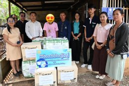ลงพื้นที่มอบผ้าอ้อมผู้ใหญ่ให้แก่ผู้สูงอายุที่มีภาวะพึ่งพิงในเขตพื้นที่เทศบาลตำบลท่าเชียงทอง