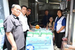 ลงพื้นที่มอบผ้าอ้อมผู้ใหญ่ให้แก่ผู้สูงอายุที่มีภาวะพึ่งพิงในเขตพื้นที่เทศบาลตำบลท่าเชียงทอง