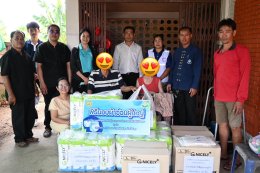 ลงพื้นที่มอบผ้าอ้อมผู้ใหญ่ให้แก่ผู้สูงอายุที่มีภาวะพึ่งพิงในเขตพื้นที่เทศบาลตำบลท่าเชียงทอง